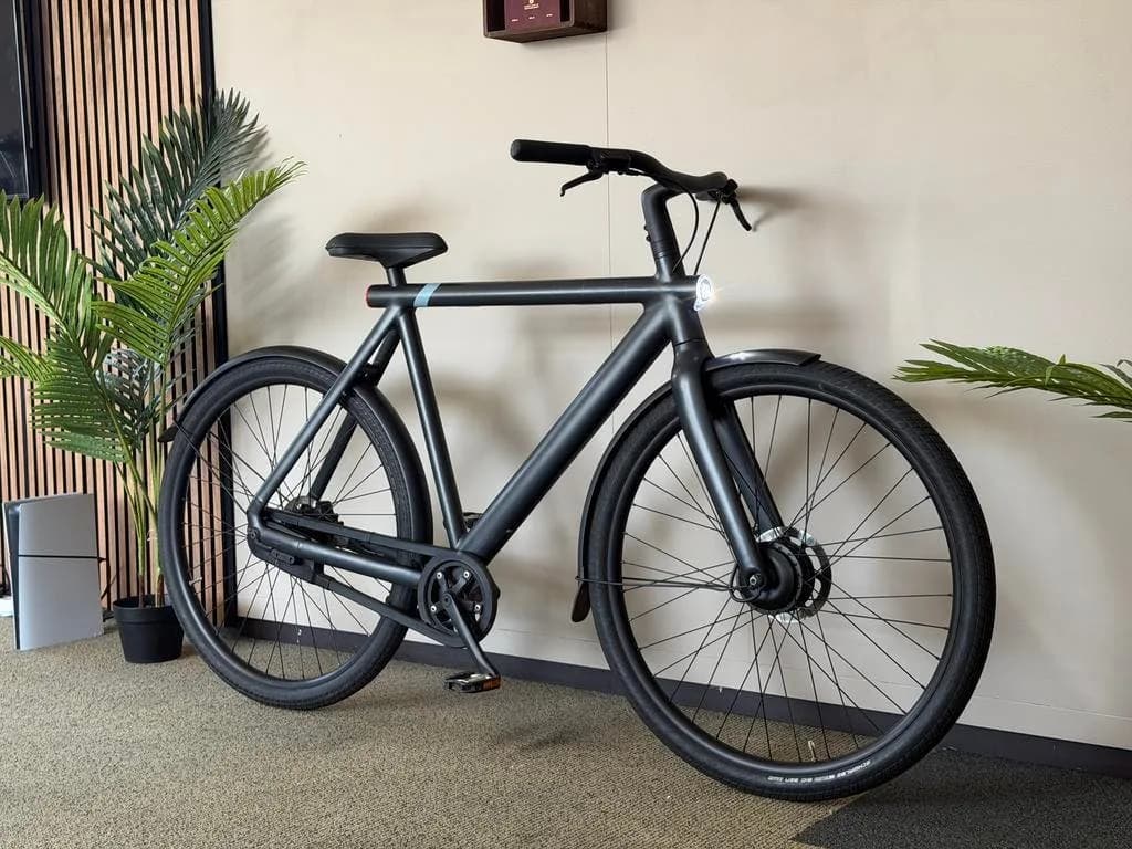 VanMoof S3 Matzwart · Nieuwe accu